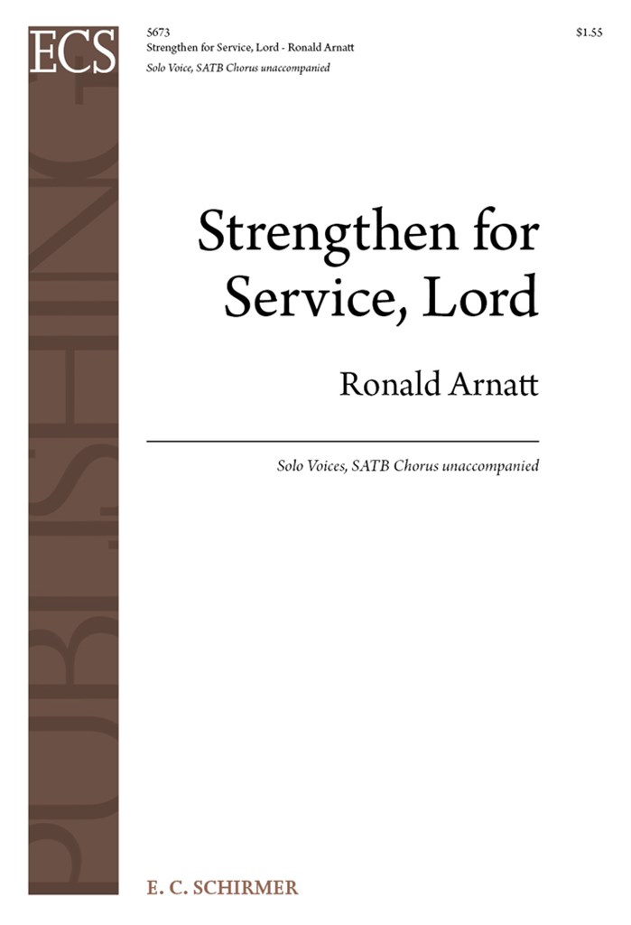 Strengthen for Service, Lord